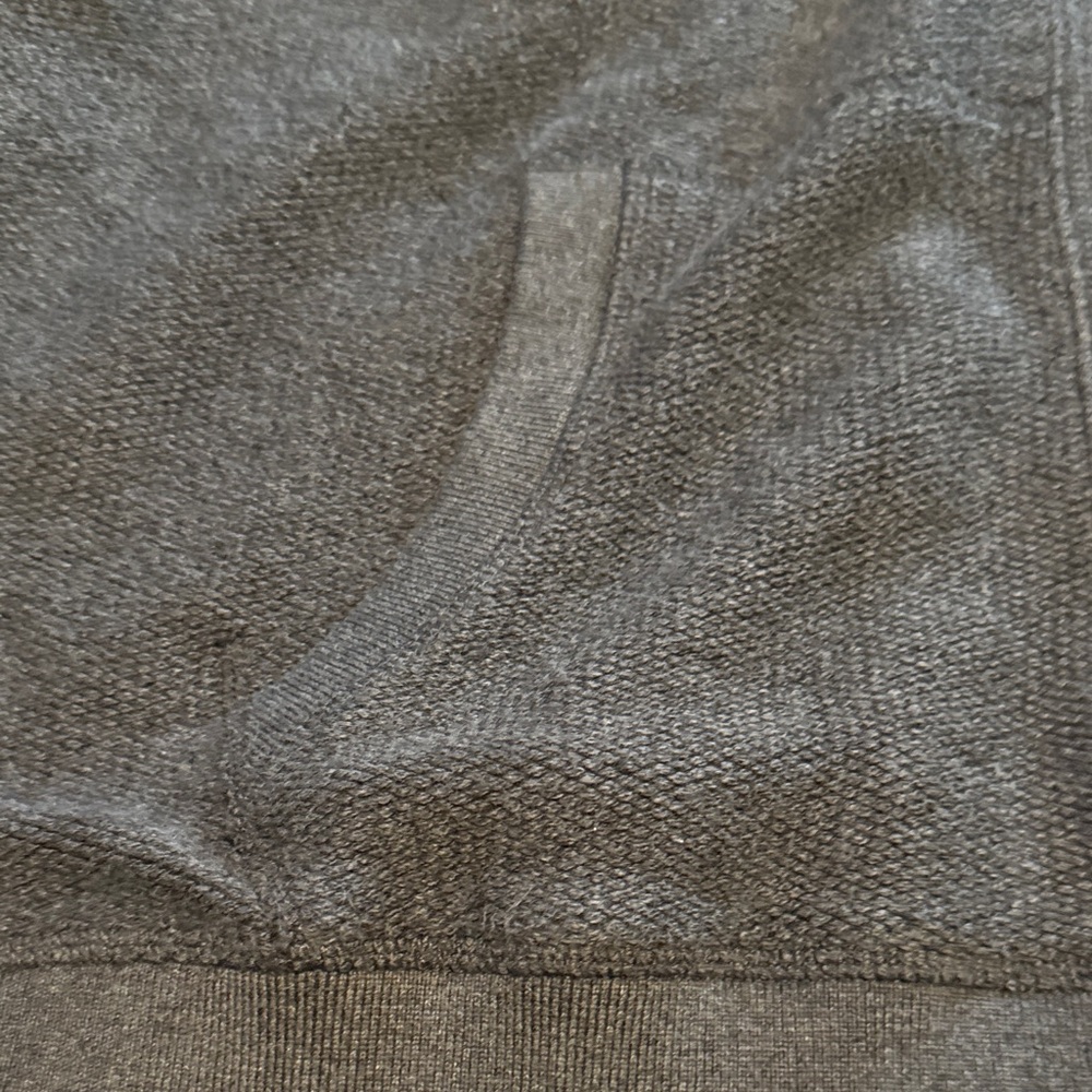 Grayers Gray Button-Up Sweatshirt - image 2